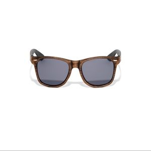 Wood Texture Pattern Sunglasses